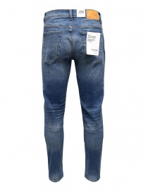 Homme men's slim fit ripped jeans