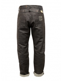 Kapital jeans Century sashiko marrone scuro
