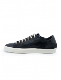 Leather Crown Pure dark blue suede sneakers