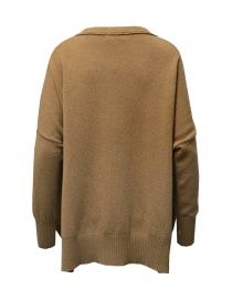 Ma'ry'ya camel-colored wool sweater-dress