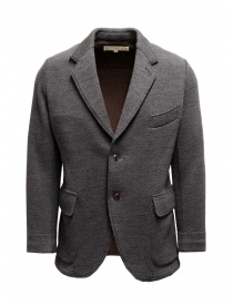 Haversack grey diagonal texture jacket 471524-04 order online