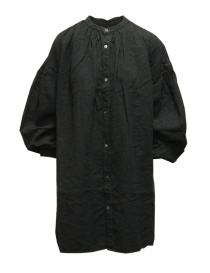 Kapital black oversize GYPSY blouse in linen online