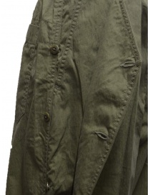 Kapital pantaloni ripstop khaki con bottoni laterali pantaloni uomo prezzo