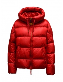Womens jackets online: Parajumpers Tilly short red down jacket