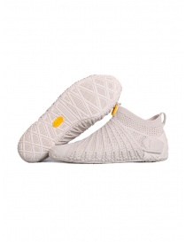 Womens shoes online: Vibram Furoshiki Knit High white shoes for women