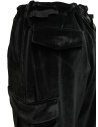 Cellar Door Cargo pantaloni neri in velluto multitasche prezzo CARGO D IQ126 99 NEROshop online