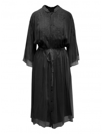 Womens dresses online: Zucca long black sheer dress