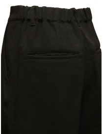Zucca pantaloni ampi con le pinces neri pantaloni donna acquista online