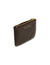 Comme des Garçons SA8100 medium brown pouch coin purse shop online wallets