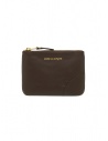 Comme des Garçons SA8100 medium brown pouch coin purse buy online SA8100 801 BWN