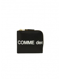 Comme des Garçons SA3100HL huge logo black wallet online