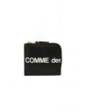 Comme des Garçons SA3100HL huge logo black wallet buy online SA3100HL HUGE LOGO BLACK