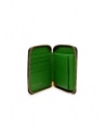 Comme des Garçons Embossed Forest green compact wallet GREEN EMB.FOREST SA2100EF GREEN price