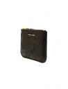 Comme des Garçons Embossed Forest black pouch SA8100EF shop online wallets