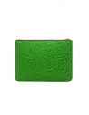 Comme des Garçons Embossed Forest green leather pouch GREEN EMB.FOREST SA5100EF GREEN price