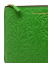 Comme des Garçons Embossed Forest green leather pouch GREEN EMB.FOREST SA5100EF GREEN buy online