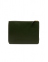Comme des Garçons SA5100 bottle green leather pouch shop online wallets