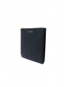 Comme des Garçons SA5100 medium pouch in navy blue leather SA5100 NAVY price