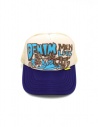 Kapital cappellino Denim Men Love Cats beige e violashop online cappelli