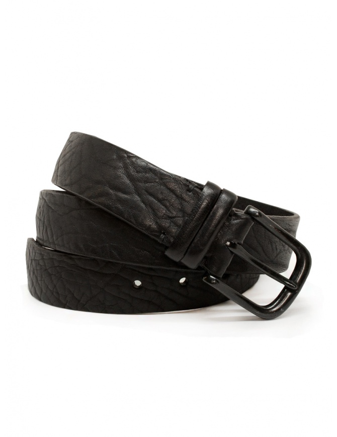 Post & Co. cintura in pelle nera PR53 TAP NERO cinture online shopping