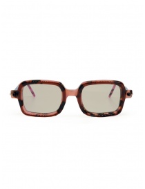 Kuboraum P2 occhiali rettangolari tartarugati rosa e blu P2 50-22 HX grey1* ordine online