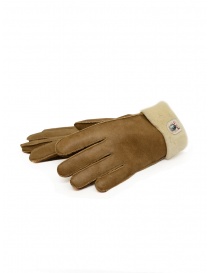 Parajumpers brown sheepskin gloves PAACCGL13 SHEARLING CAMEL 508 order online