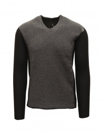 Men s knitwear online: Label Under Construction Laddered sweater