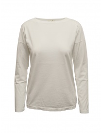 Ma'ry'ya white long-sleeved T-shirt YHJ200 1 WHITE order online