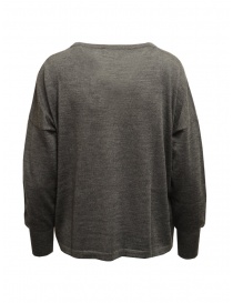 Ma'ry'ya sweater in dark grey merino wool, silk and cashmere