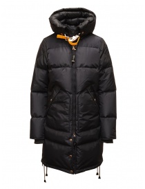 Womens jackets online: Parajumpers Long Bear black long down jacket