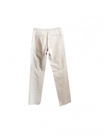 Label Under Construction light beige linen pants buy online