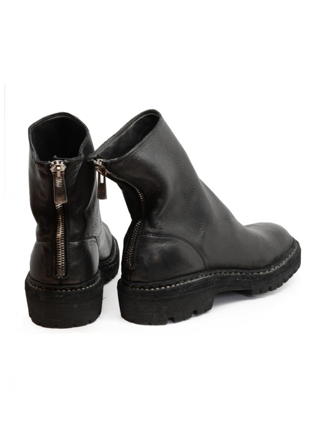 Guidi 796V_N black horse leather ankle boots for man