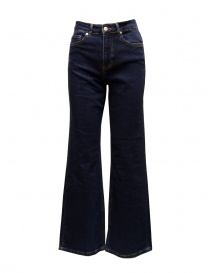 Womens jeans online: Selected Femme bootcut jeans for woman in dark blue