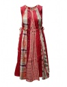 Kapital red patchwork dress buy online K2204OP096 RED