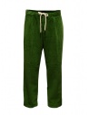 Cellar Door Paja green corduroy trousers buy online PAJA SMERALDO MF371 75