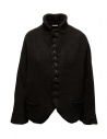 Kapital Melton jacket in black wool buy online EK-1012 BLACK