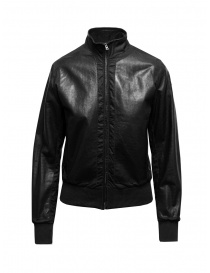 Womens jackets online: Parajumpers Ettie light bomber in black leather