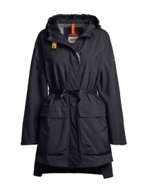 Womens jackets online: Parajumpers True black lightweight waterproof jacket