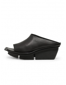 Trippen Sham slip-on wedge sandal in black