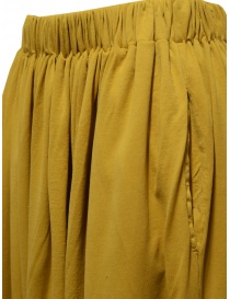 Ma'ry'ya long skirt in ocher yellow cotton price