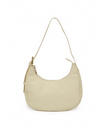 Il Bisonte small white leather shoulder bag BSH168 PV0001 BIANCO LATTE WH182 order online