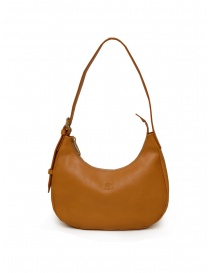Il Bisonte small shoulder bag in honey-colored leather BSH168 PV0001 MIELE OR178 order online