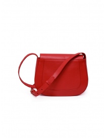 Il Bisonte little shoulder bag in red leather