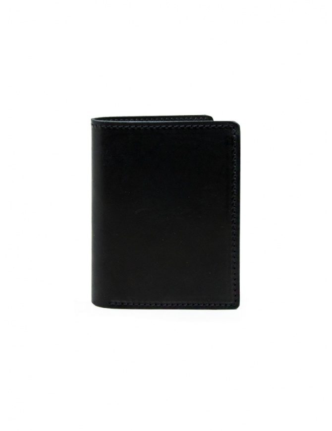 Buy Hugo Men Black Embossed Branding Leather Bi-Fold Wallet Online - 913196  | The Collective
