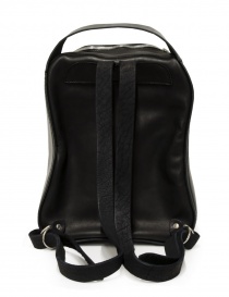 Guidi RD03 rigid backpack in black leather