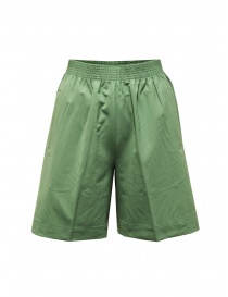 Womens trousers online: Cellar Door Becky elegant green shorts for woman