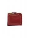 Comme des Garçons SA3100OP piccolo portamonete rosso con tasca esterna acquista online SA3100OP RED