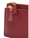 Comme des Garçons SA3100OP piccolo portamonete rosso con tasca esterna SA3100OP RED acquista online
