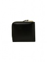 Comme des Garçons SA3100OP black leather purse with outside pocket SA3100OP BLACK price
