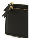 Comme des Garçons SA3100OP black leather purse with outside pocket SA3100OP BLACK buy online